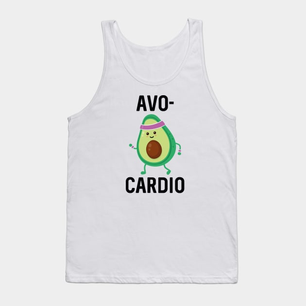 Avocardio Tank Top by LuckyFoxDesigns